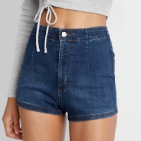 wild fable Pants - #1611 Wild Fable Denim High-Waisted Women's Shorts Sz 8